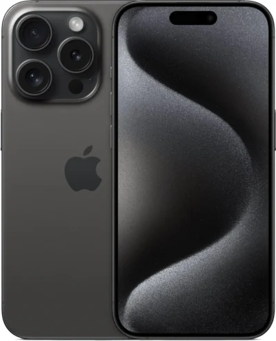 Apple iPhone 15 Pro 128GB  (sort titanium) eSIM - Grade B